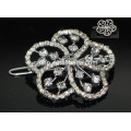 Korean Shinning Blumen-Design Crystal Hairgrip Mädchen Rhinestone Hairclip